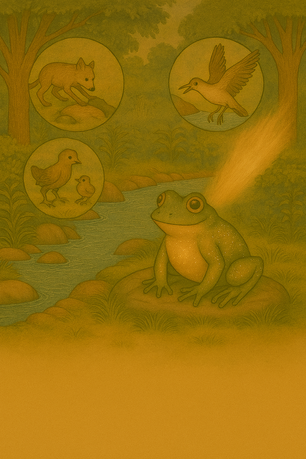 The Diamond-Colored Frog