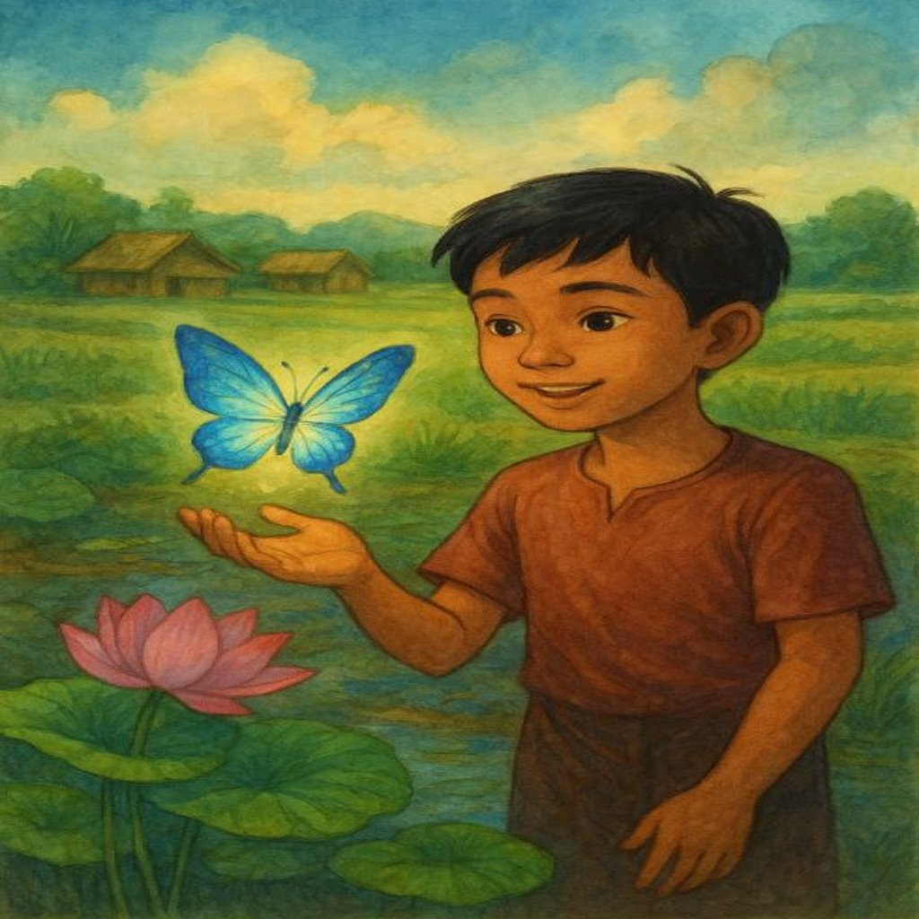 🦋 The Butterfly Who Carried Wishes - Buran Story