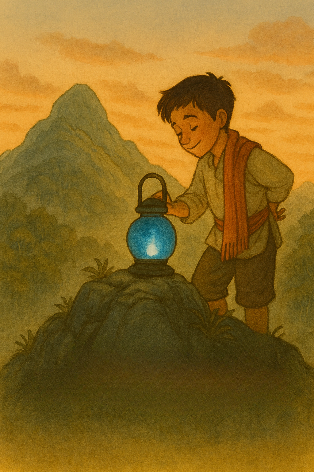The Lantern of the Sleeping Mountain - Buran Story