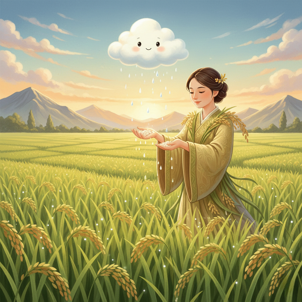 The Rice Spirit and the Little Raincloud - Buran Story