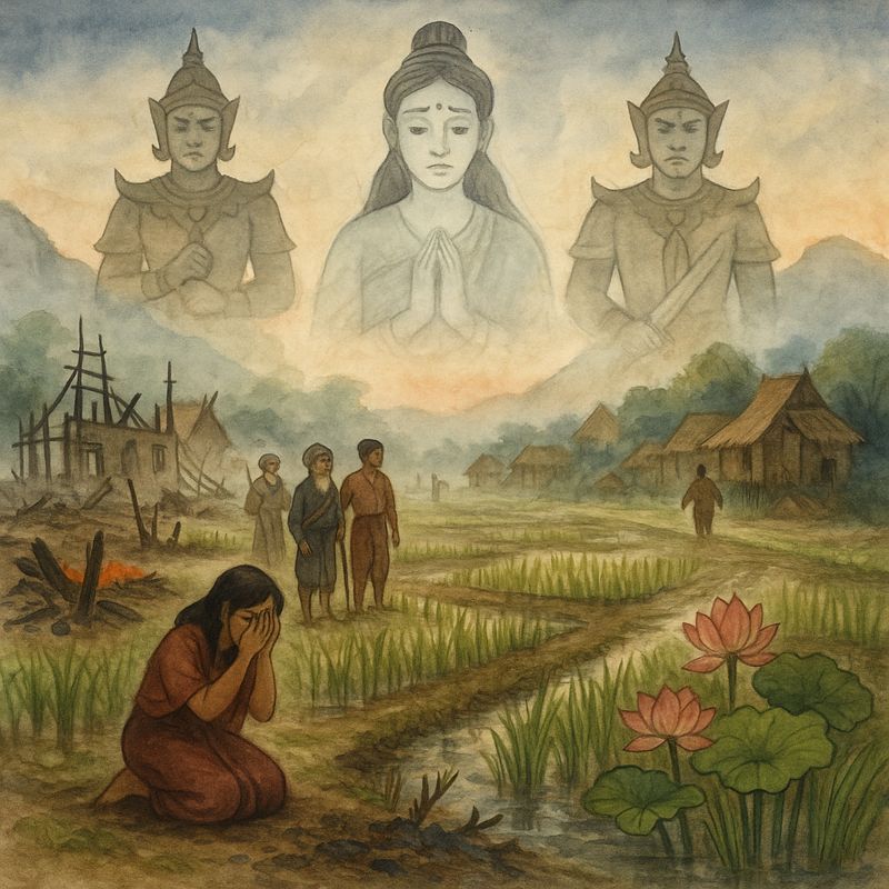 The Legend of the Weeping Rice Fields - Buran Story