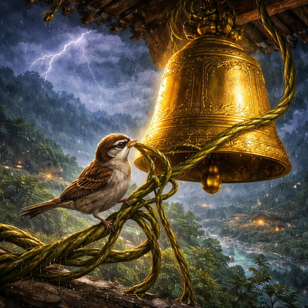 The Little Sparrow and the Golden Bell - Buran Story