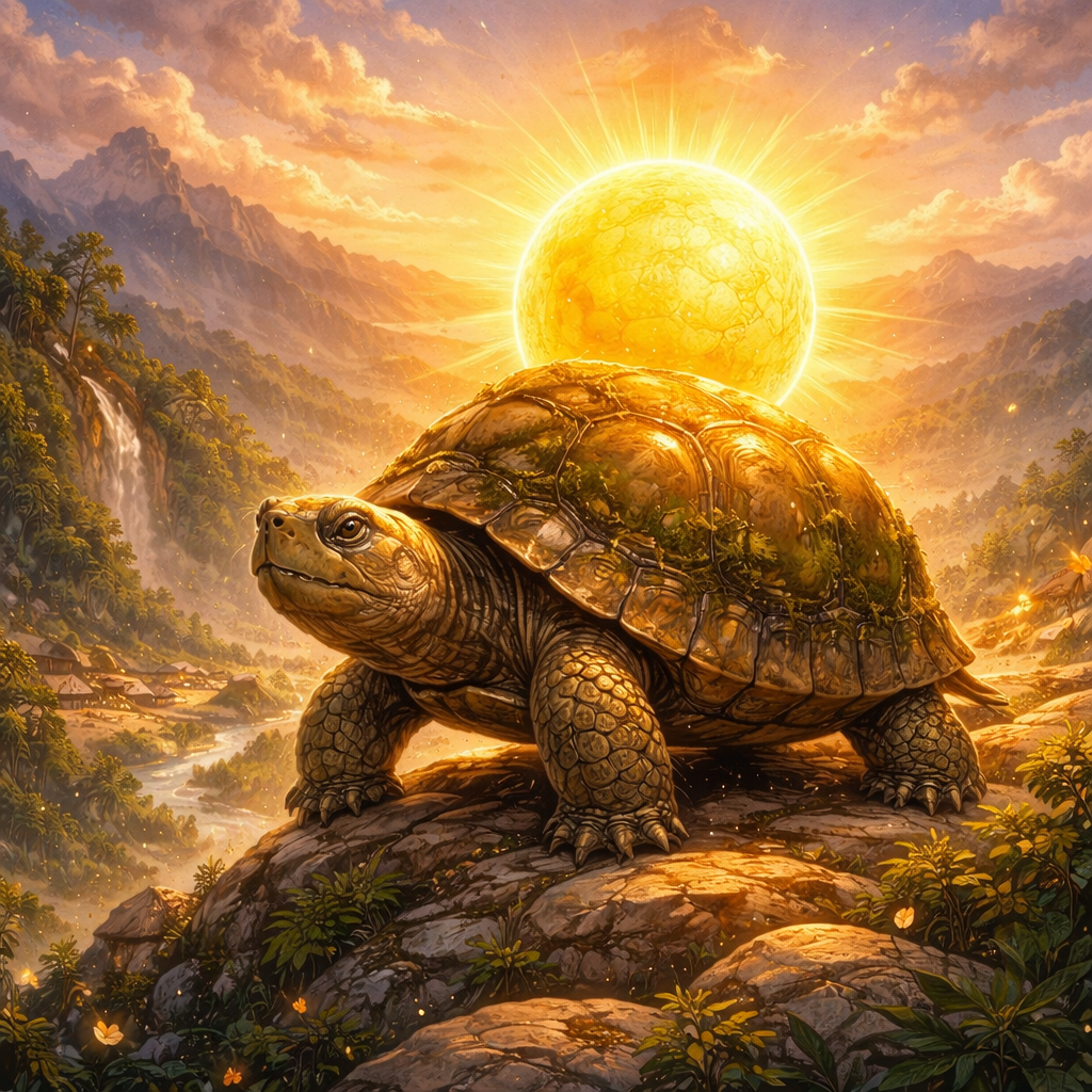 The Turtle Who Carried the Sun - Buran Story
